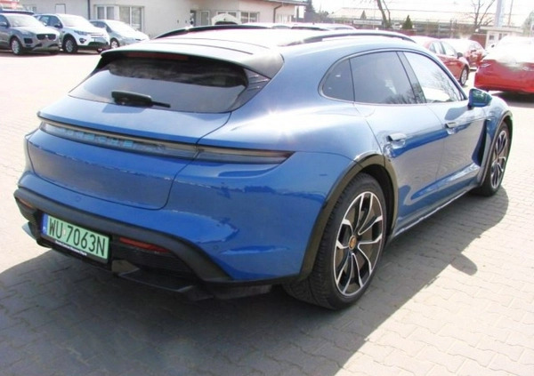 Porsche Taycan cena 546439 przebieg: 55664, rok produkcji 2021 z Łęczna małe 742